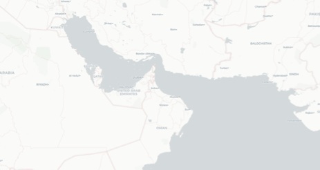 خارطة وزعتها الهيئة البريطانية 