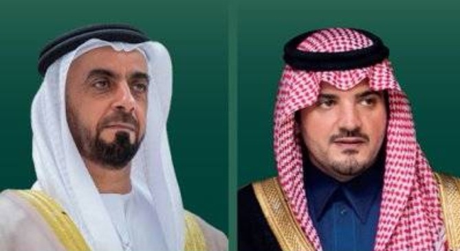 وزيرا داخلية السعودية والامارات